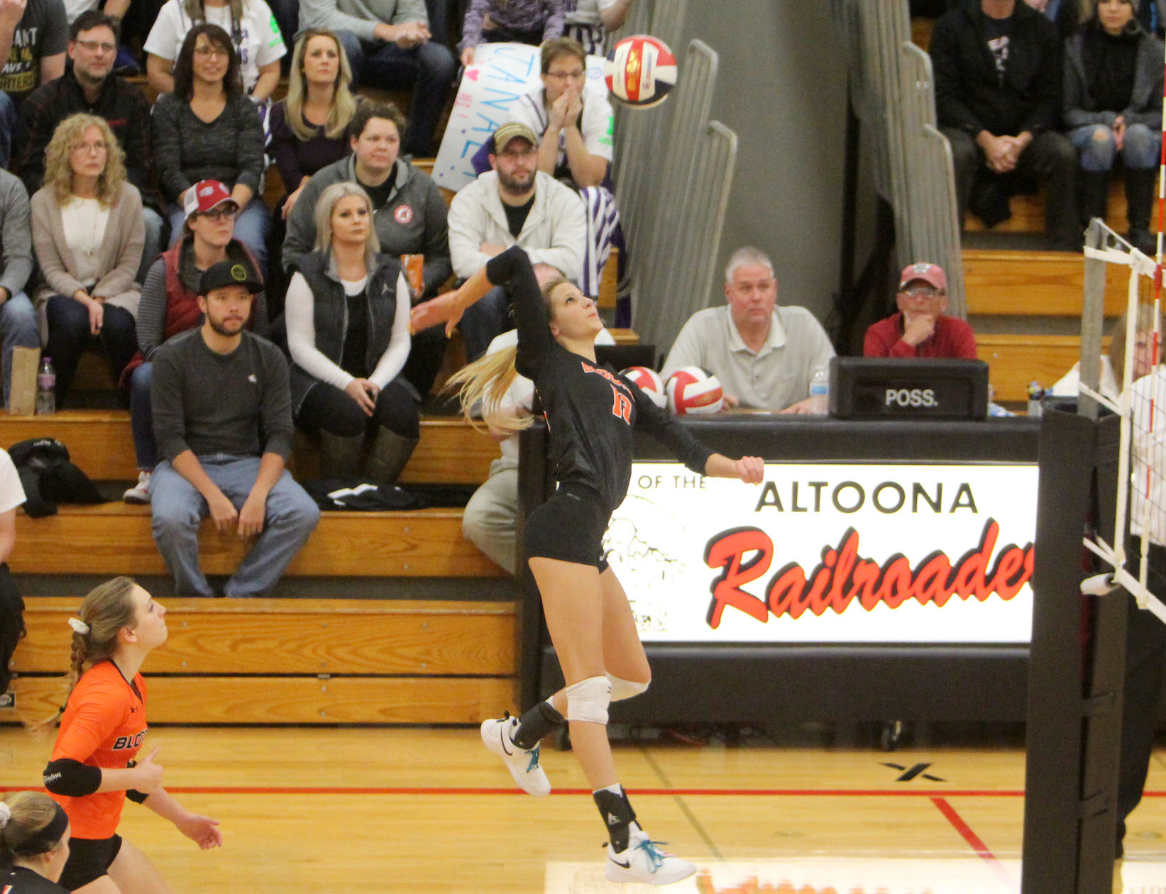 Bloomer volleyball vs Mosinee 10-27-18
